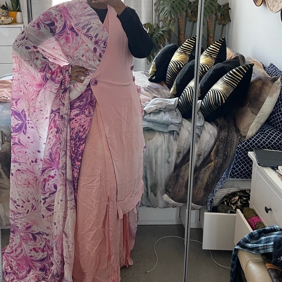 Multi-way layered gown sz 0X - Picture 5 of 17